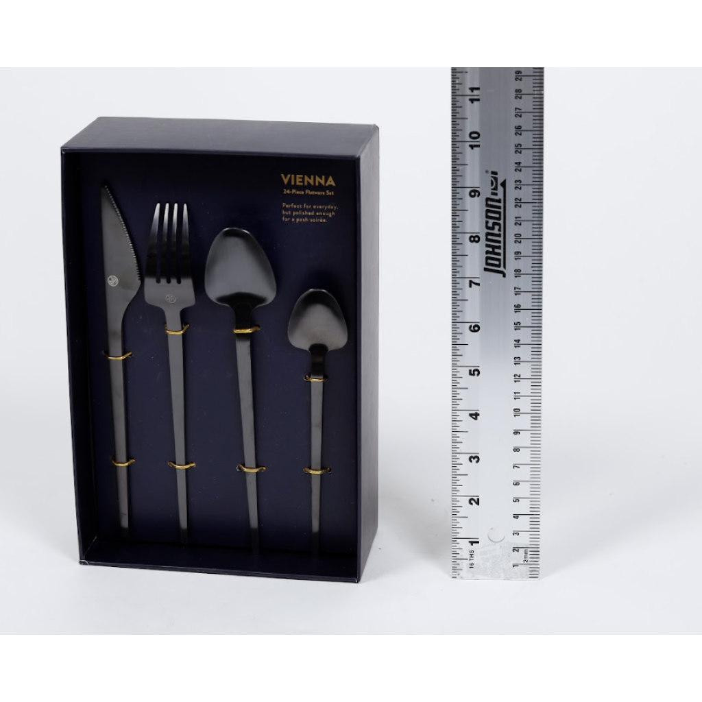 Jonathan Adler Vienna 24-Piece Flatware Set